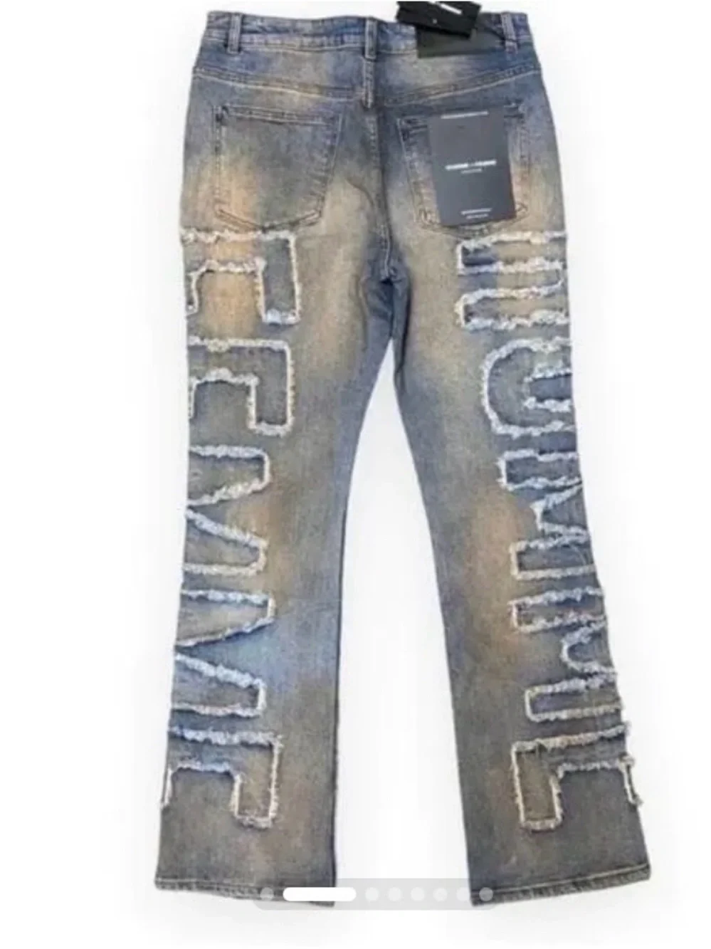 HOMME FEMME *185* TWILIGHT SUNSET JEANS 32